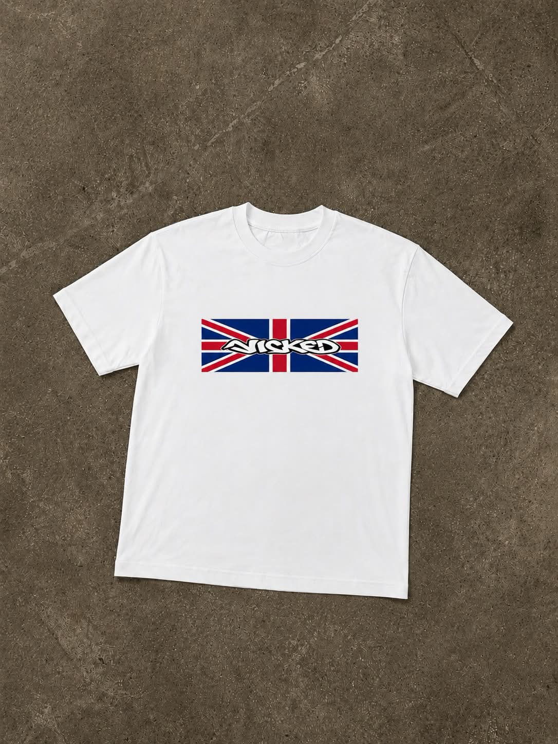 UNION JACK TEE (WHITE)
