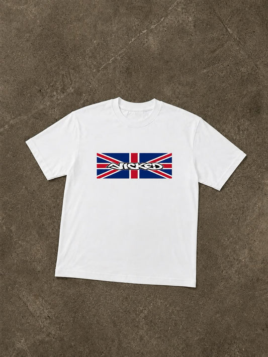 UNION JACK TEE (WHITE)