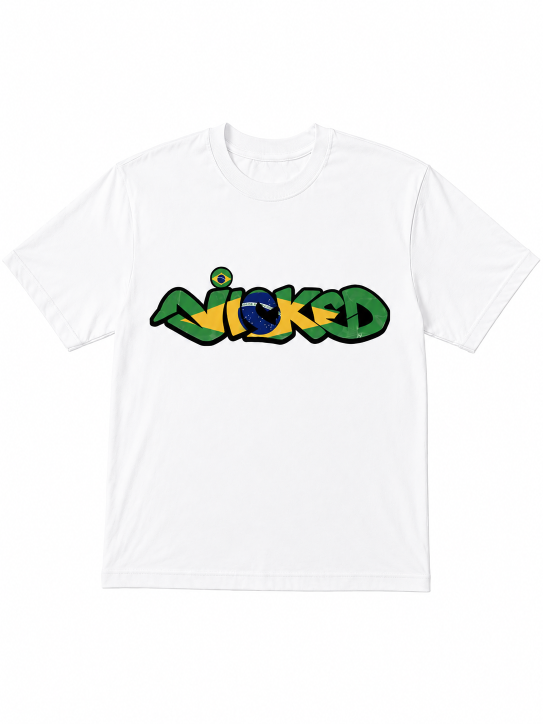 BRAZIL TEE (WHITE)
